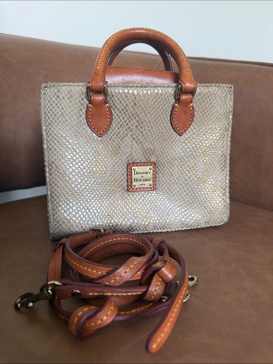 Dooney & Bourke Handbags - Dooney & Bourke Janine Snake Satchel